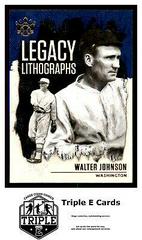 walter johnson #LL-17 Baseball Cards 2021 Panini Diamond Kings Legacy Lithographs Prices
