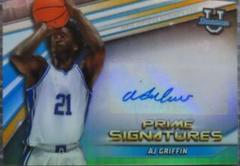 AJ Griffin Basketball Cards 2021 Bowman University Prime Chrome Signatures Prices
