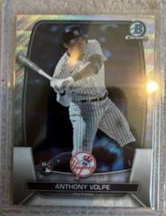 Anthony Volpe [Wave] Baseball Cards 2023 Bowman Chrome Prices
