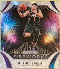 Devin Booker Mojo Prizm Basketball Cards 2019 Panini Prizm Fireworks Prices
