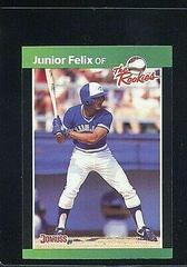 Junior Felix #55 Baseball Cards 1989 Donruss Rookies Prices