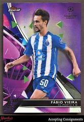 Fabio Vieira [Refractor] Soccer Cards 2021 Topps Finest UEFA Champions League Prices