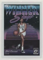 Bill Russell #8 Basketball Cards 2018 Panini Donruss Optic Winner Stays Prices