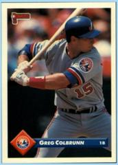 Greg Colbrunn #328 Baseball Cards 1993 Donruss Prices