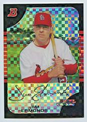 Jim Edmonds [Xfractor] #14 Baseball Cards 2005 Bowman Chrome Prices