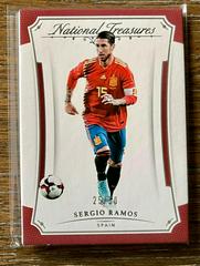 Sergio Ramos Soccer Cards 2018 Panini National Treasures Prices