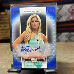 Torrie Wilson [Blue Autograph] Wrestling Cards 2017 Topps WWE Women's Division Prices