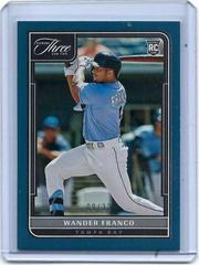 Wander Franco [Full Count] Baseball Cards 2022 Panini Three and Two Prices
