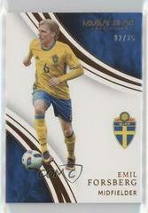 Emil Forsberg [Bronze] Soccer Cards 2017 Panini Immaculate Prices
