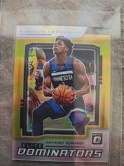 Anthony Edwards [Gold] Basketball Cards 2021 Panini Donruss Optic Elite Dominators Prices