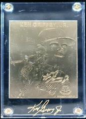 Ken Griffey Jr. [Gold] #11 Baseball Cards 1996 Leaf Limited Prices