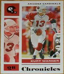 Kurt Warner [Red] #3 Football Cards 2020 Panini Chronicles Prices