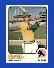 Orlando Cepeda #545 Baseball Cards 1973 Topps Prices