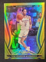 Shai Gilgeous Alexander [Mirror Gold] Basketball Cards 2020 Panini Certified Prices