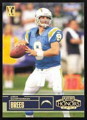 Drew Brees [X's] #27 Football Cards 2003 Playoff Honors Prices