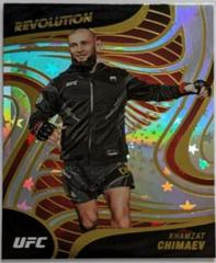 Khamzat Chimaev [Astro] #5 Ufc Cards 2023 Panini Chronicles UFC Revolution Prices