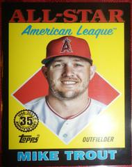Mike Trout [Black] Baseball Cards 2023 Topps 1988 All Star Prices