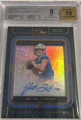 Justin Herbert [Autograph Bronze] #103 Football Cards 2020 Panini One Prices