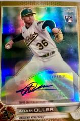 Adam Oller [Gold] Baseball Cards 2022 Topps Chrome Update Autographs Prices