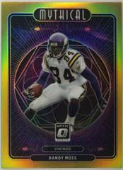 Randy Moss [Gold] #MY-19 Football Cards 2021 Panini Donruss Optic Mythical Prices
