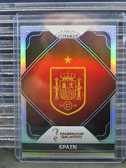 Spain [Silver] #25 Soccer Cards 2022 Panini Prizm World Cup Team Badges Prices