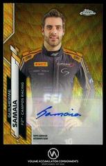 Guilherme Samaia [Gold Wave] #F1A-GL Racing Cards 2020 Topps Chrome Formula 1 Autographs Prices