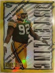 Reggie White [Refractor] Football Cards 1996 Topps Finest Prices