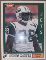 Curtis Martin [Tiffany] #81 Football Cards 2003 Fleer Tradition Prices