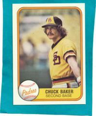 Chuck Baker Baseball Cards 1981 Fleer Prices