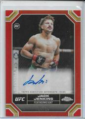 Jack Jenkins [Orange Refractor] #CRA-JJE Ufc Cards 2024 Topps Chrome UFC Rookie Autograph Prices