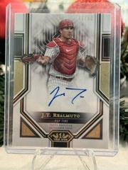 J. T. Realmuto #AS-JR Baseball Cards 2023 Topps Tier One Advanced Stats Stars Autographs Prices