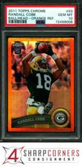 Randall Cobb [Ball Above Head Orange Refractor] Football Cards 2011 Topps Chrome Prices