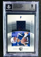 Tom Brady [Single Jersey] Football Cards 2003 SP Authentic Threads Prices