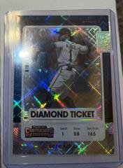 Ozzie Albies [Diamond] #1 Baseball Cards 2021 Panini Contenders Prices