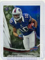 Robert Woods [Military Camo Refractor] Football Cards 2013 Topps Platinum Prices