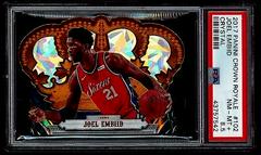 Joel Embiid Crystal Basketball Cards 2017 Panini Crown Royale Prices