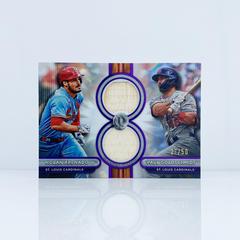 Nolan Arenado / Paul Goldschmidt [Purple Dual Player] #DR2-AG Baseball Cards 2024 Topps Tribute Dual Relic Prices