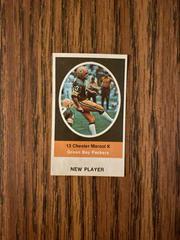 Chester Marcol Football Cards 1972 Sunoco Stamps Update Prices