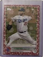 Clayton Kershaw [Red] #HW91 Baseball Cards 2022 Topps Holiday Prices