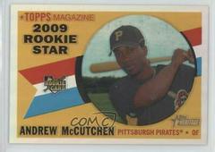 Andrew McCutchen [Refractor] Baseball Cards 2009 Topps Heritage Chrome Prices