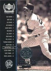 Don Mattingly #62 Baseball Cards 2000 Upper Deck Yankees Legends Prices