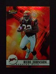 Rudi Johnson #114 Football Cards 2001 Topps Finest Prices