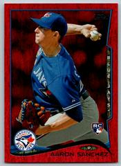 Aaron Sanchez [Red Target Border] #US240 Baseball Cards 2014 Topps Update Prices