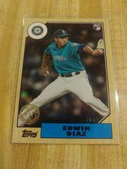 Edwin Diaz #11 Baseball Cards 2017 Topps Update 1987 Prices