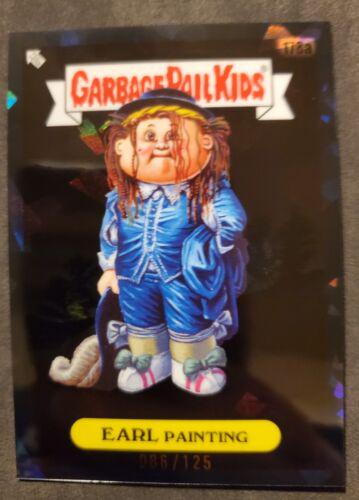 EARL Painting [Black] #178a Garbage Pail Kids 2022 Sapphire