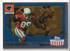 David Boston [Foil Gold] #14 Football Cards 2003 Topps All American Prices