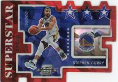 Stephen Curry [Red Ice] Basketball Cards 2021 Panini Contenders Optic Superstars Prices