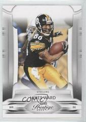 Hines Ward Football Cards 2009 Playoff Prestige Prices