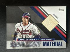Austin Riley [Black] #MLM-ARI Baseball Cards 2024 Topps Major League Material Prices