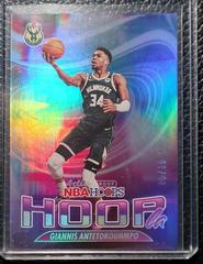 Giannis Antetokounmpo [Hyper Gold] #10 Basketball Cards 2023 Panini Hoops Hoopla Prices